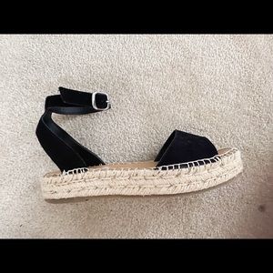 Black Steve Madden espadrilles
